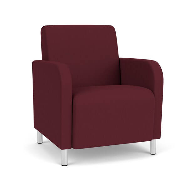 Lesro Siena Lounge Reception Guest Chair, 27 in W 29.5 in L 32.5 in H SN1101 - main